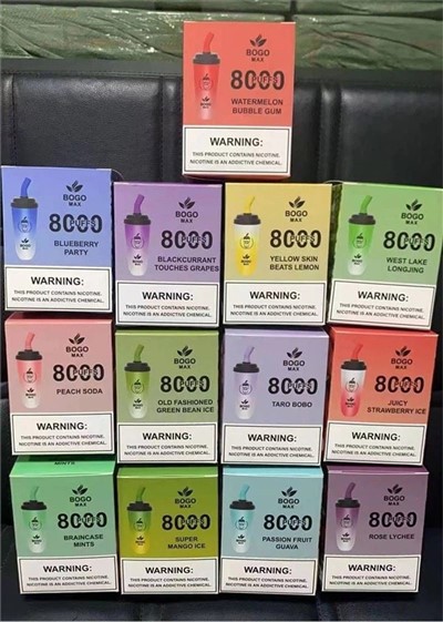 Bogo Max 8000 Puffs Vape یکبار مصرف